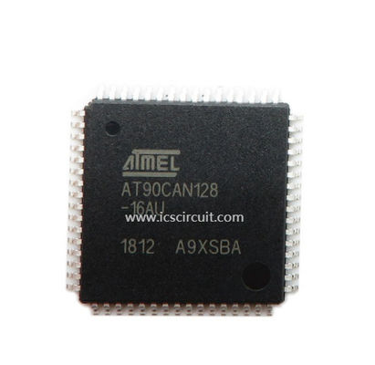 Microcontroller 128k van IC AT90CAN128-16AU Bytesisp Flashgeheugen