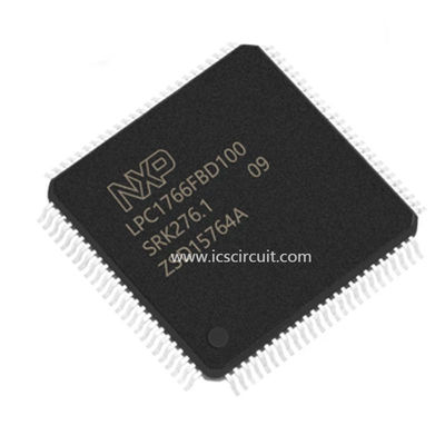 LPC1766 Spaander de met 32 bits van M3 MCU van de Wapenschors 512 Kb Flits en 64 Kb Sram