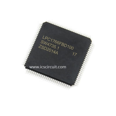 LPC1766 Spaander de met 32 bits van M3 MCU van de Wapenschors 512 Kb Flits en 64 Kb Sram